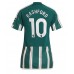 Billige Manchester United Marcus Rashford #10 Bortetrøye Dame 2023-24 Kortermet